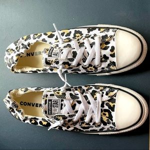 NEW Leopard Converse All Star Sneakers